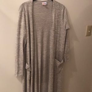 Lularoe grey long sweater
